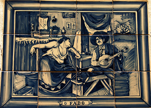 Old Portuguese Tiles : O Fado cc Pedro Ribeiro Simoes fado